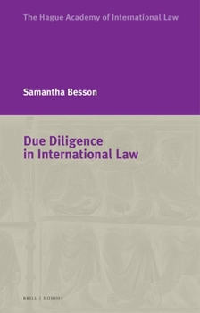 Paperback Due Diligence in International Law Book