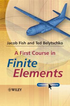 Paperback A First Course in Finite Elements [With CDROM] Book