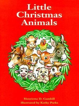 Paperback Little Christmas Animals Book