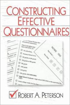 Hardcover Constructing Effective Questionnaires Book