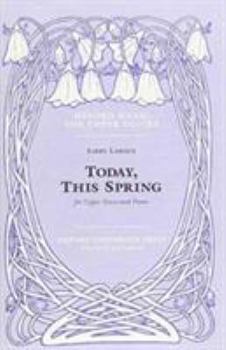 Sheet music Today, this spring Book