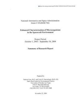 Paperback Enhanced Characterization of Microorganisms in the Spacecraft Environment Book