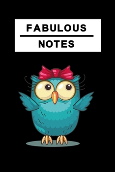 Paperback Fabulous notes: Notebook for fabulous thoughts Book