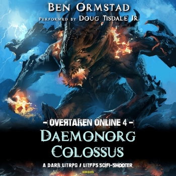 MP3 CD Daemonorg Colossus: A Dark Litrpg / Litfps Scifi-Shooter Book