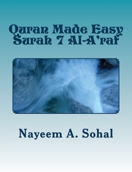 Paperback Quran Made Easy - Surah 7 Al-A'raf Book
