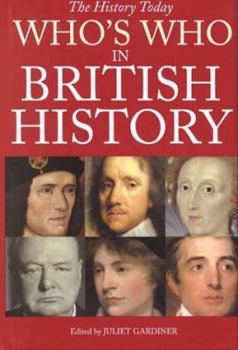Hardcover Who's Who in British History Book