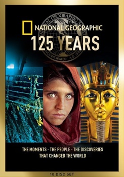 DVD National Geographic 125 Years Collection Book