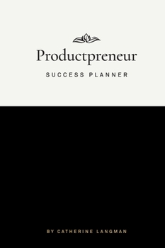 Hardcover Productpreneur Success Planner Book