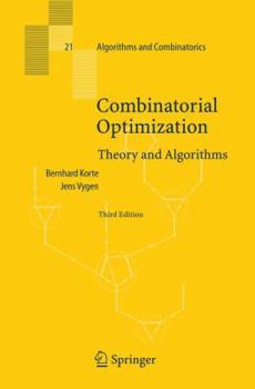 Hardcover Combinatorial Optimization: Theory and Algorithms Book