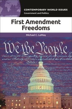 Paperback First Amendment Freedoms: A Reference Handbook Book