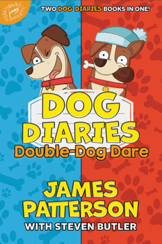 Hardcover Dog Diaries: Double-Dog Dare: Dog Diaries & Dog Diaries: Happy Howlidays Book