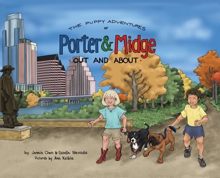 Hardcover The Puppy Adventures of Porter and Midge: Out and About Book