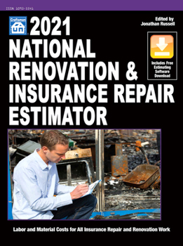 Paperback 2021 National Renovation & Insurance Repair Est. Book