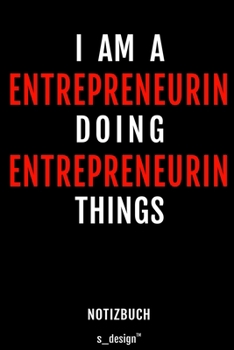 Notizbuch für Entrepreneur / Entrepreneurin: Originelle Geschenk-Idee [120 Seiten liniertes blanko Papier] (German Edition)