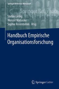 Hardcover Handbuch Empirische Organisationsforschung [German] Book