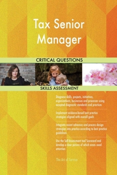 Paperback Tax Senior Manager Critical Questions Skills Assessment Book