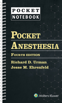 Paperback Pocket Anesthesia Book