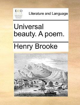 Paperback Universal Beauty. a Poem. Book