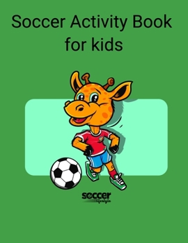 Paperback Soccer Activity Book for kids Book