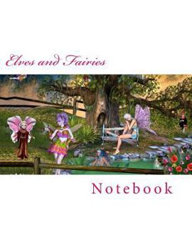 Paperback Elves and Fairies: Designer Notebook Book