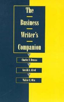 Paperback The Business Writer's Companion Book