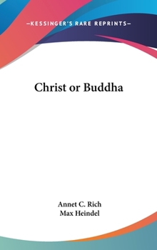 Hardcover Christ or Buddha Book