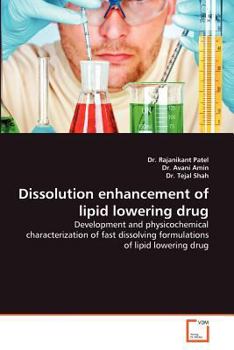 Paperback Dissolution Enhancement of Lipid Lowering Drug Book