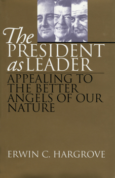 Paperback The President as Leader Book