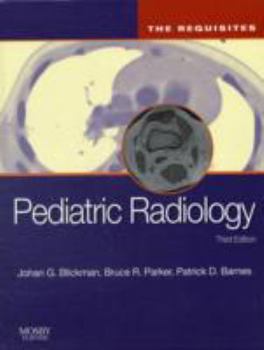 Hardcover Pediatric Radiology: The Requisites Book