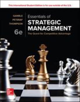 Paperback Essentials of Strategic Management: The Quest for Competitive Advantage Book