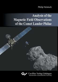 Paperback Analysis of the Magnetic Field Observations of the Comet Lander Philae Book