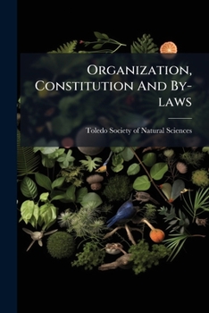 Paperback Organization, Constitution And By-laws Book
