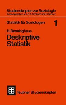 Paperback Statistik Für Soziologen 1: Deskriptive Statistik [German] Book