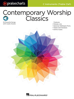 Paperback Contemporary Worship Classics: Praisecharts Series C Treble Instruments Melody + Part Book