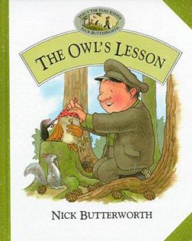 Hardcover The Owl's Lesson (Percy the Park Keeper) Book