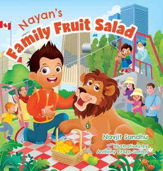 Hardcover Nayan's Family Fruit Salad Book