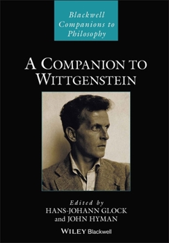 Hardcover A Companion to Wittgenstein Book