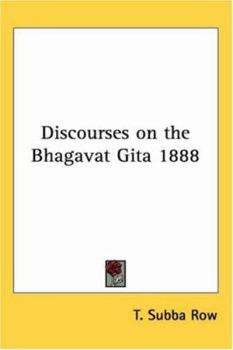 Paperback Discourses on the Bhagavat Gita 1888 Book