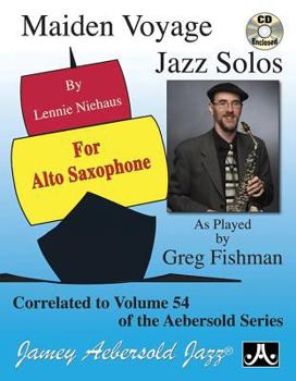 Paperback Maiden Voyage Jazz Solos: As Played by Greg Fishman, Book & Online Audio Book