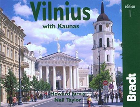 Paperback Bradt Vilnius with Kaunas Book