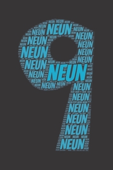 Neun: Notizbuch, Notizblock | Kariert, Karierte, Kariertes, Karo-Raster | DIN A5, 120 Seiten | Notizen, Ideen, Gedanken, Erinnerungen, Termine, Planer, Tagebuch, Organisation (German Edition)