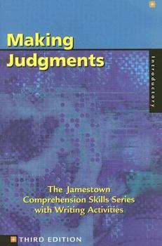 Paperback Making Judgments: Introductory Book