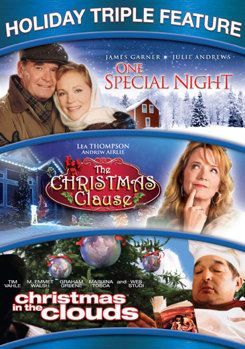 DVD One Special Night / Christmas Clause / Chrirtmas In Clouds Book