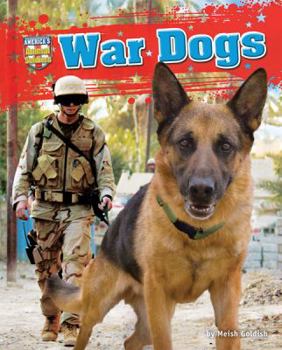Library Binding War Dogs Book