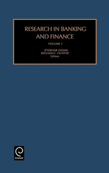 Hardcover Research in Banking and Finance Book