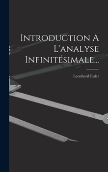 Hardcover Introduction A L'analyse Infinitésimale... [French] Book