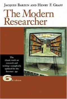 Hardcover The Modern Researcher (with Infotrac) [With Infotrac] Book