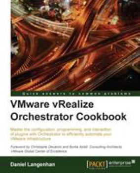 Paperback VMware vRealize Orchestrator Cookbook Book