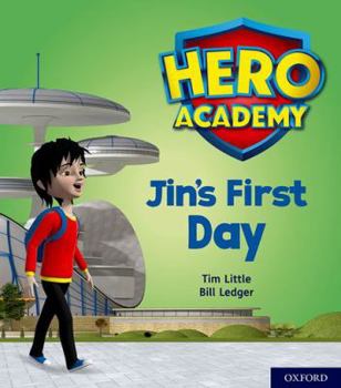 Paperback Hero Academy: Oxford Level 1, Lilac Book Band: Jin's First Day Book