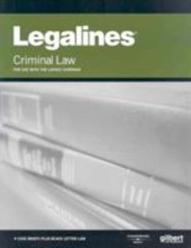 Paperback Legalines: Criminal Law Book